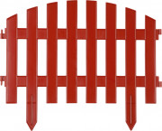 Забор декоративный GRINDA "АР ДЕКО", 28x300см, терракот ,  ( 422203-T )
