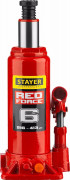 Домкрат гидравлический бутылочный "RED FORCE", 6т, 216-413 мм, STAYER 43160-6,  ( 43160-6_z01 )
