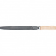 Напильник плоский, 150 мм, деревянная ручка Сибртех, ( 16223 )
