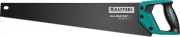 Ножовка для точного реза "Alligator BLACK", 550 мм, 11 TPI 3D зуб, KRAFTOOL ( 15205-55 )
