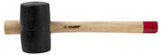 Киянка ЗУБР "МАСТЕР" резиновая с деревянной ручкой, 0,34кг,  ( 2050-55_z01 )