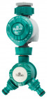 Таймер RACO для подачи воды, механический, в комплекте с распределителем двухканальным, 3/4"х1",  ( 4275-55/732D )