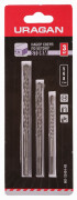 Набор URAGAN Свёрла "STORM" по бетону, ударные, шестигранный хвостовик, 5; 6; 8мм, 3шт,  ( 901-22424-H3 )