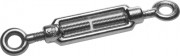 Талреп DIN 1480, кольцо-кольцо, М12, 4 шт, кованая натяжная муфта, оцинкованный, ЗУБР Профессионал,  ( 4-304375-12 )