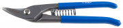 ЗУБР Ножницы по металлу цельнокованые, изогнутые левые, Cr-V, 220 мм, серия Профессионал,  ( 23011-25_z01 )
