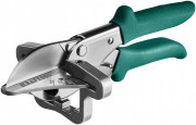 KRAFTOOL MC-7 ножницы угловые для пластмассовых и резиновых профилей, кованое лезвие SK-5, для пластика, резины, дерева, плоских и ленточных кабелей, ( 23372 )