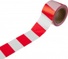 Сигнальная лента, цвет красно-белый, 75мм х 200м, ЗУБР Мастер,  ( 12240-75-200 )