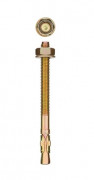 Анкер клиновой, М12 x 100 мм, 25 шт, желтопассивированный, ЗУБР,  ( 302032-12-100 )
