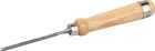 Стамеска-долото ЗУБР "ЭКСПЕРТ" полукруглая с деревянной ручкой, хромованадиевая сталь, 6мм,  ( 1822-06_z01 )