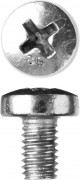 Винт DIN 7985, M5 x 8 мм, 5 кг, кл. пр. 4.8, оцинкованный, ЗУБР,  ( 303150-05-008 )