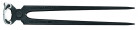 Клещи-молоток для подковки лошадей фосфатированные, черного цвета 300 мм, KNIPEX,  ( KN-5500300 )