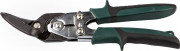 KRAFTOOL Ножницы по металлу BULLDOG проходные с двойной рычажной передачей, левые, губка с выносом, Cr-Mo, 260 мм,  ( 2325-L )