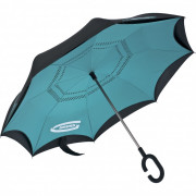 Зонт-трость обратного сложения, эргономичная рукоятка с покрытием Soft ToucH Gross, ( 69701 )
