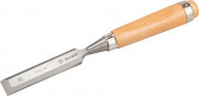 Стамеска-долото "СТ 500" с деревянной ручкой, хромованадиевая, 25мм, ЗУБР,  ( 18096-25 )