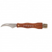 Нож грибника большой, деревянная рукоятка Palisad, ( 79005 )