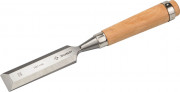 Стамеска-долото "СТ 500" с деревянной ручкой, хромованадиевая, 32мм, ЗУБР,  ( 18096-32 )