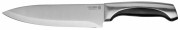 Нож LEGIONER "FERRATA" шеф-повара, рукоятка с металлическими вставками, лезвие из нержавеющей стали, 200мм,  ( 47941 )