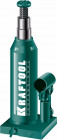 Домкрат гидравлический бутылочный "Double Ram", сварной, телескопический, 4т, 170-420мм, KRAFTOOL 43463-4,  ( 43463-4 )