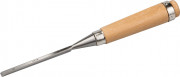 Стамеска-долото "СТ 500" с деревянной ручкой, хромованадиевая, 8мм, ЗУБР,  ( 18096-08 )