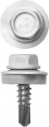 Саморезы СКМ кровельные, RAL 9003 белый, 25 x 5.5 мм, 1 800 шт, для металлических конструкций, ЗУБР Профессионал,  ( 4-300310-55-025-9003 )