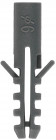 Дюбель распорный полипропиленовый, тип "ЕВРО", 6 х 30 мм, 1000 шт, ЗУБР,  ( 301010-06-030 )