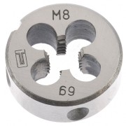 Плашка М8 х 1,25 мм Сибртех, ( 77020 )