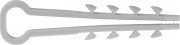 Дюбель-хомут для плоского кабеля ДХ-П, 10 мм, 100 шт, нейлоновый, ЗУБР, ( 30912-10  )
