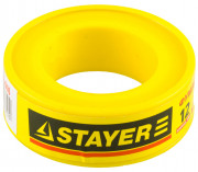 Фумлента STAYER "MASTER", плотность 0,16 г/см3, 0,075ммх12ммх10м,  ( 12360-12-016 )