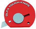 Нож OLFA нажимной из нержавеющей стали, с возвратной пружиной, 32шт,  ( OL-TK-4/32 )