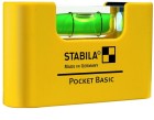Уровень тип Pocket Basic (1гориз., точн. 1мм/м), STABILA, ( 17773 )