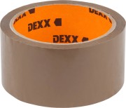 Клейкая лента, DEXX 12057-50-50, упаковочная, коричневая, 40мкм, 48мм х 50м,  ( 12057-50-50_z01 )