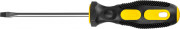 MAXFIX Отвертка, двухкомпонентная рукоятка, магнитный наконечник, SL3,2x100мм, STAYER ( 2509-03-10_z02 )