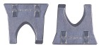 Набор STAYER "MASTER" Клинья металлические плоские 2шт, 5, 6мм ,  ( 20991-H2 )