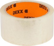Клейкая лента, DEXX 12055-50-50, упаковочная, прозрачная, 40мкм, 48мм х 50м,  ( 12055-50-50_z01 )