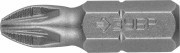Биты ЗУБР "МАСТЕР" кованые, хромомолибденовая сталь, тип хвостовика C 1/4", PZ2, 25мм, 2шт,  ( 26003-2-25-2 )