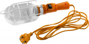 Светильник СИБИН переносной, открытого типа с выключателем, 60Вт, 220В, 3м,  ( 56063-60-3 )