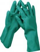 ЗУБР НИТРИЛ перчатки нитриловые, стойкие к кислотам и щелочам, размер L ( 11255-L_z01 )