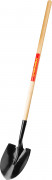 Лопата штыковая для земляных работ, деревянный черенок, GRINDA,  ( 421824 )