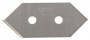 Лезвия OLFA для ножа MC-45/2B, 20(14)х49х0,3мм, 5шт,  ( OL-MCB-1 )