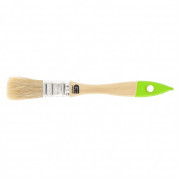 Кисть плоская 20 мм, натуральная щетина, деревянная ручка Сибртех, ( 82260 )