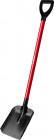 Лопата "МАСТЕР" совковая, ЛСП, стальной черенок, с рукояткой, ЗУБР,  ( 39524 )