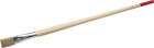 Кисть круглая тонкая STAYER "UNIVERSAL-STANDARD", светлая натуральная щетина, деревянная ручка, №18 x 20мм,  ( 0124-18 )