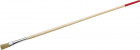 Кисть круглая тонкая STAYER "UNIVERSAL-STANDARD", светлая натуральная щетина, деревянная ручка, №2 x 5мм,  ( 0124-02 )