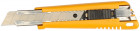 Нож OLFA с выдвижным лезвием, с автофиксатором, 18мм  ,  ( OL-EXL )