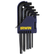 Ключи шестигранные набор L  длинные 10 шт 1,5-10 мм с держателем(6уп/кор), IRWIN, ( Т10756-10504809 )