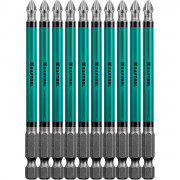 Optimum Line Биты, PH2, 100 мм, тип хвостовика E 1/4", 10 шт в блистере, KRAFTOOL,  ( 26122-2-100-10 )