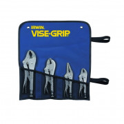 Плоскогубцы Vise-Grip с фиксатором Original-набор 4 шт. (10CR, 7R, 6LN, 5WR) в сумке, IRWIN, ( T71 )