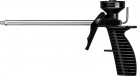 Пистолет для монтажной пены "MIX", пластиковый химически стойкий корпус, клапаны из нержавеющей стали, DEXX, ( 06869_z01  )