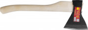 Топор кованый ИЖ с округлым лезвием и деревянной рукояткой, 1,3кг,  ( 2072-13 )