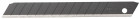Лезвия OLFA сегментированные BLACK MAX, 9х80х0,38мм, 13 сегментов, 50шт ,  ( OL-ABB-50B )